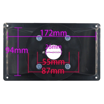 Négyszögletes hangszóró-kürt tweeterrel és meghajtófej-ház kiegészítő