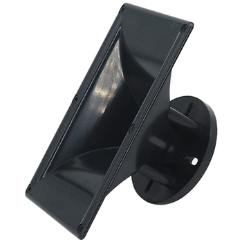 Négyszögletes hangszóró-kürt tweeterrel és meghajtófej-ház kiegészítő