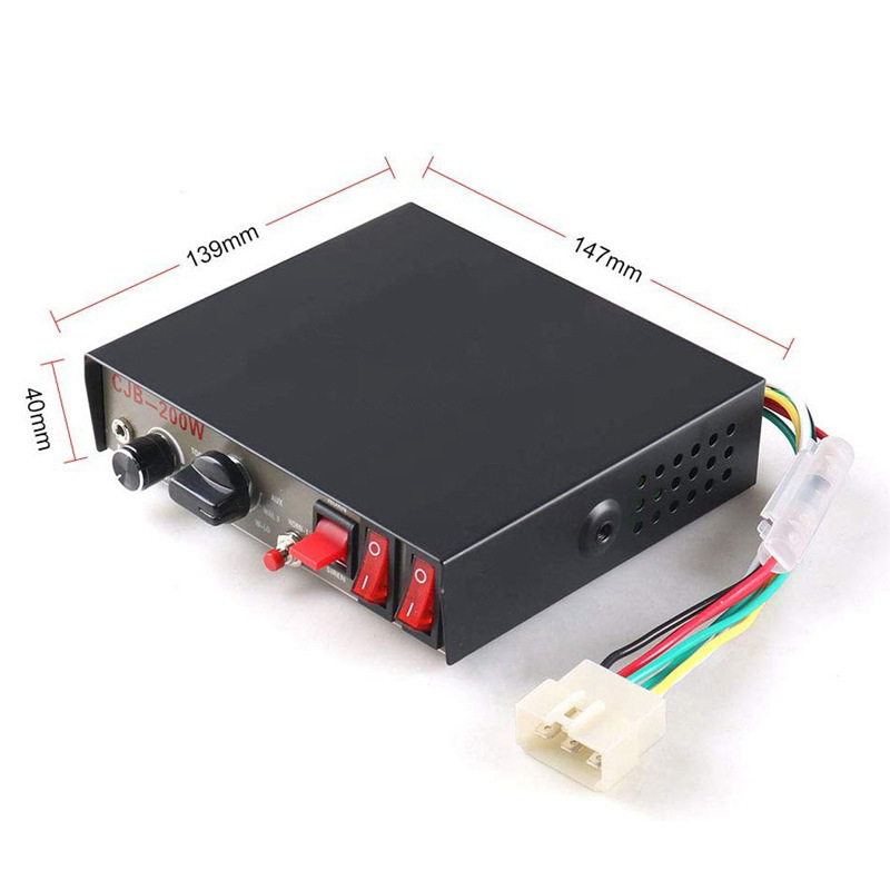 Xc–lb18 autóriasztó kürt • 200W • 12/24V • Impedancia 8 • Hangszint 130