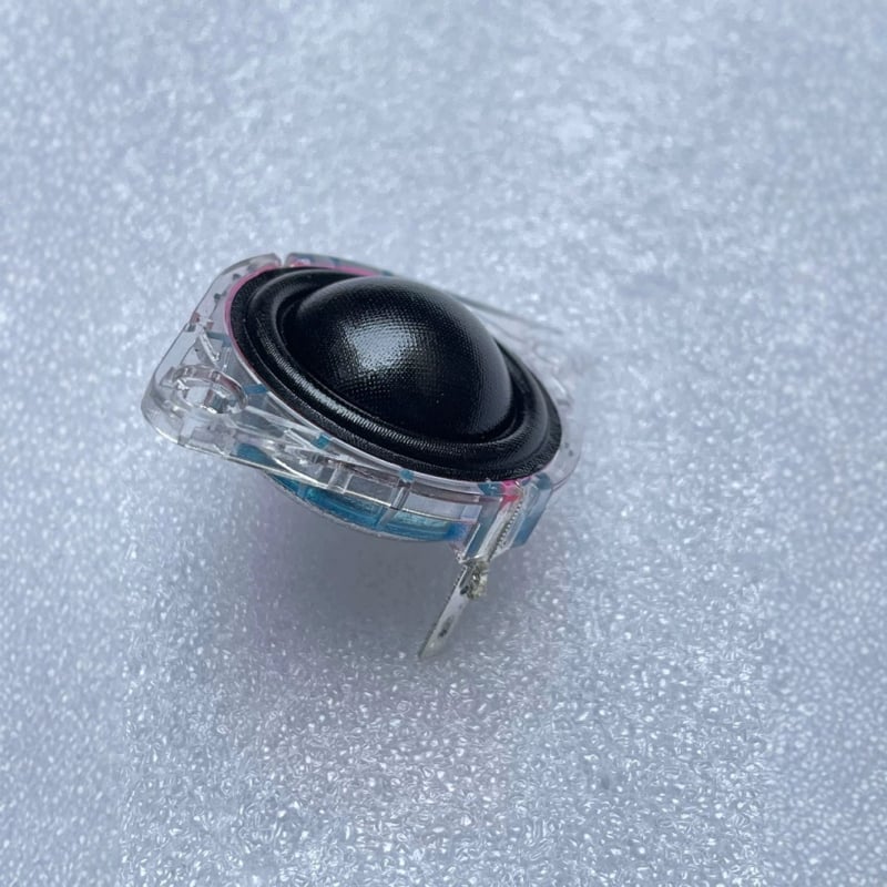 Magas frekvenciájú tweeter neodímium-mágnessel, áttetsző dóm, 4 Ω, hangszeres alkalmazásra