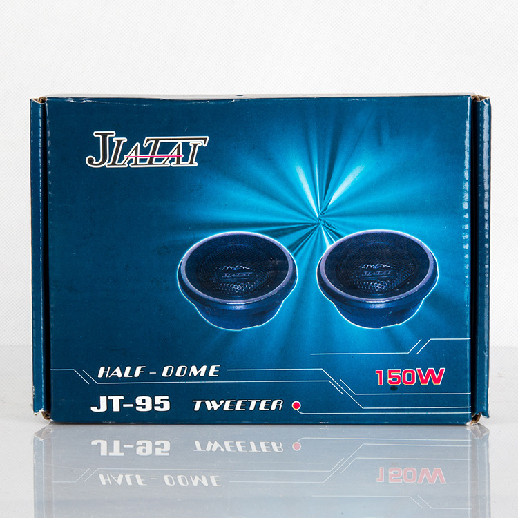 Автомобилен твитер, диаметър 6 см; Мощност: 12; Импеданс: 4 Ω; Чувствителност: 85; Честотен отговор: 89