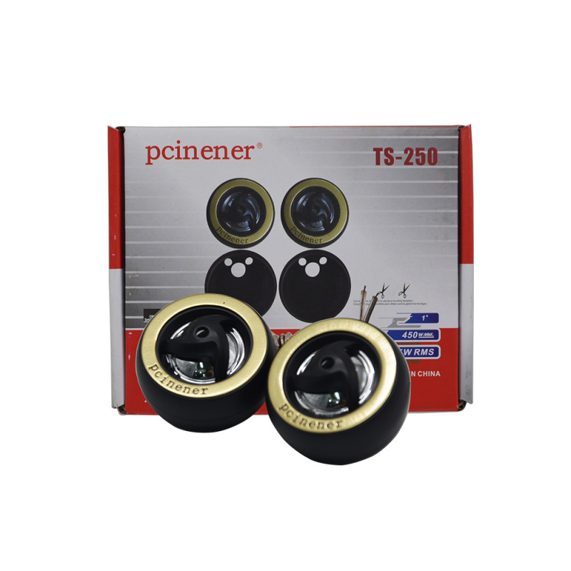 Automobilski tweeter TS250, impedancija 4 Ω, snaga 20 W, frekvencijski raspon 1–20 kHz