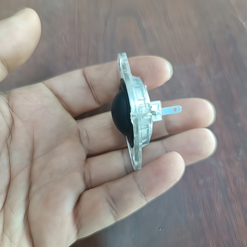 Tweeter zenei hangszerhez — neodímium mágnes, átlátszó ház, 4 Ω impedancia, kombinált papíralapú kónus, diafragma nem papír anyagból