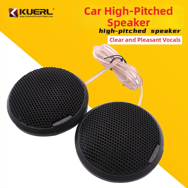 KUERL automobiļu piezoelektriskais tweeters K-002, 80W, 4-16Ω, 3k-18kHz, 86±2dB