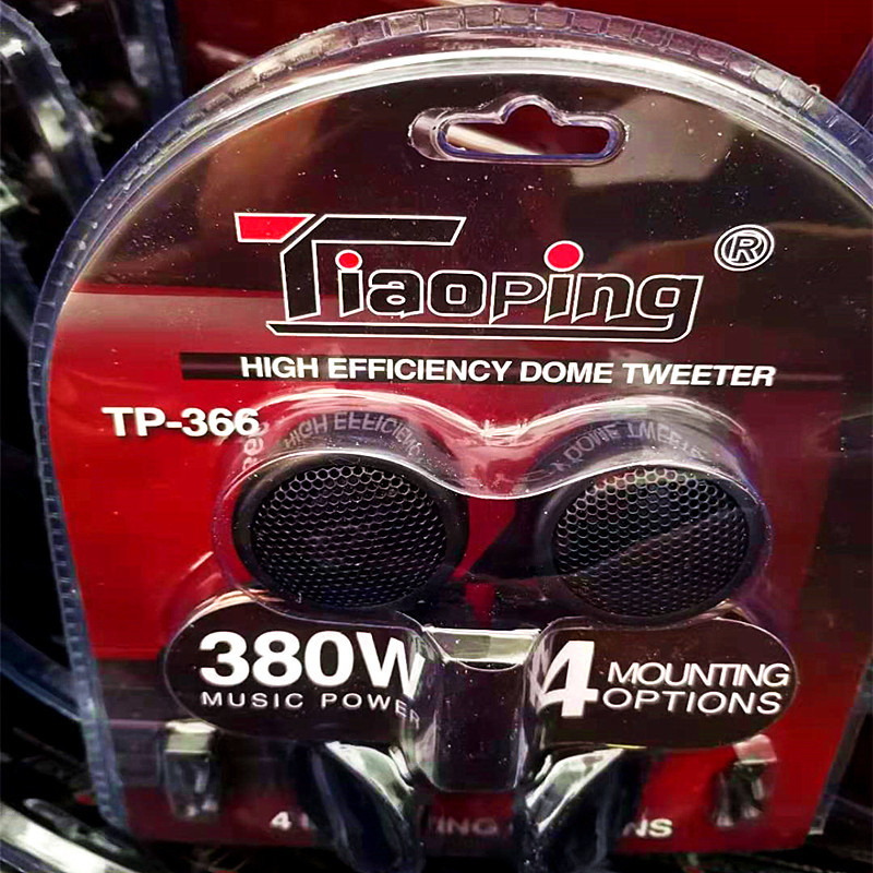 Automašīnas tweeteris 366, 12V, 12W, 4Ω, 2-30