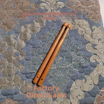 Waist Drum Sticks, pāris – jujube wood, modelis 2, sudraba pārklājums, zelta pārklājums, komplekts 2