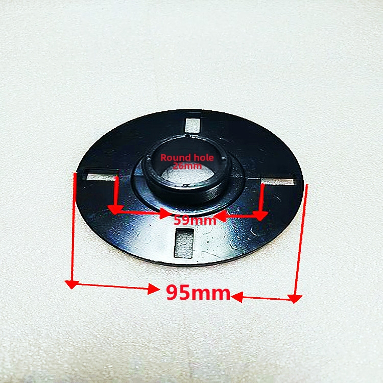 Plastový adaptér pre roh reproduktora a konverzný spoj pre tweeter, vonkajší závit port, 44 jadier