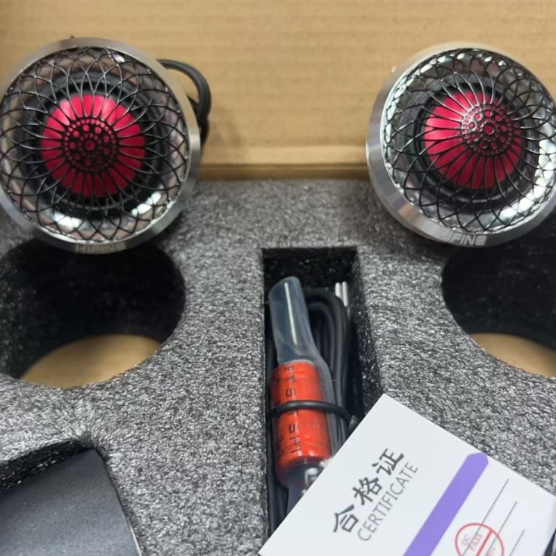 Автомобилен високочестотен говорител, HIFINE Hi‑Fi, 12V, 120W, 0,5 кг, персонализируем