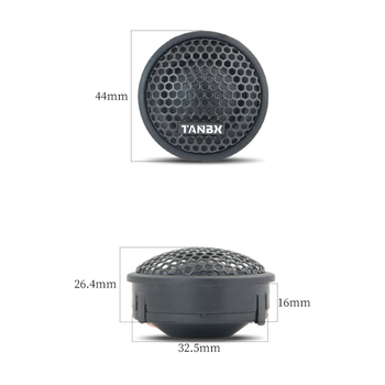 TB-T3 visokotonac za auto audio sustav – dijafragma od svilenog filma, 4Ω, 30W, 23–59kHz, jednospojna zavojnica