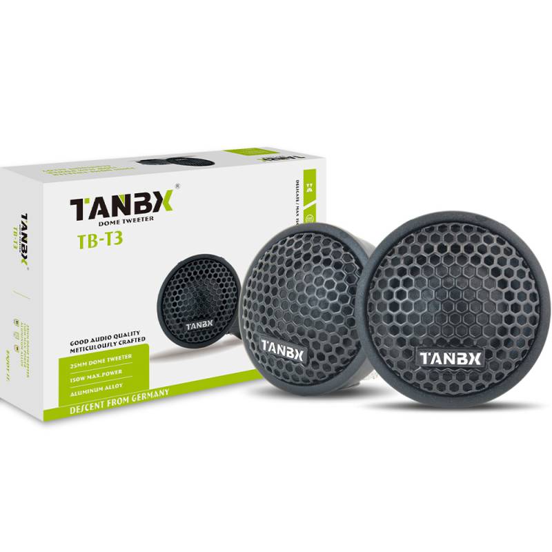 TB-T3 visokotonac za auto audio sustav – dijafragma od svilenog filma, 4Ω, 30W, 23–59kHz, jednospojna zavojnica