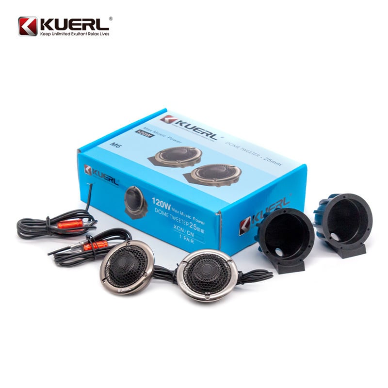 Auto tweeter, model M6, impedancija 4 Ω, snaga 35 W, frekvencijski raspon 80 Hz–22 kHz