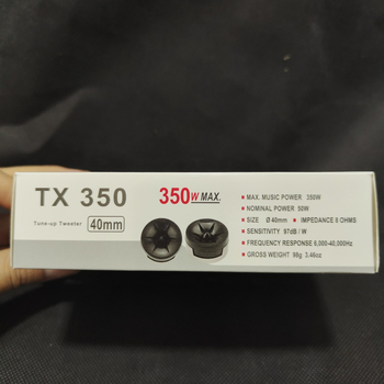 TX350 corn de bas auto - 4 Ω, 50 W, 90 dB
