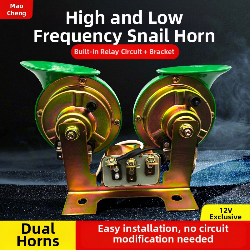 Automobilski klaxon s visokotonim zvučnikom, model Mcrb-001, brend Mao cheng, struja 4 A