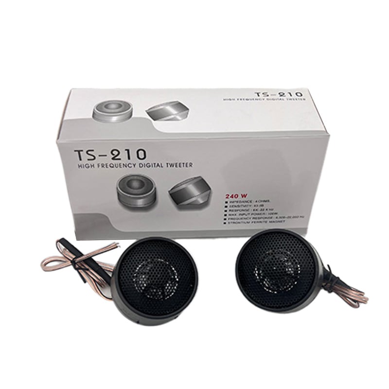 Автомобилен твитер TS-210, универсална съвместимост (TS-210, 4 Ω, 240 W, 6000-22000 Hz, 93 dB)