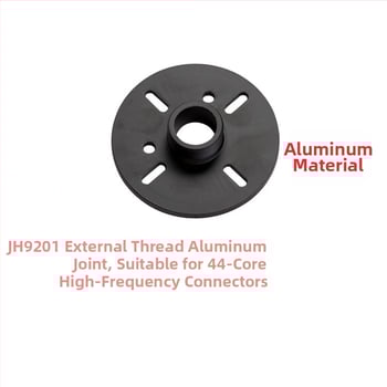 Adaptér pre vysokofrekvenčný reproduktor s vonkajším závitom a flange, Hliník, Model 1#