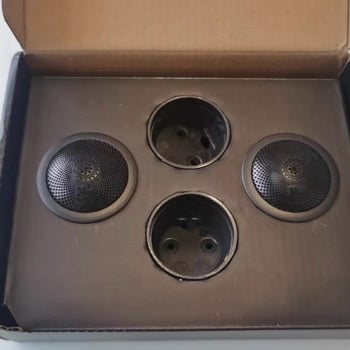 Autó Hangmagasító Magas Hangszóró (Átmérő 1,5 in; Teljesítmény 30W; Impedancia 4Ω; Frekvenciatartomány 1000–25000 Hz; Selyemfilmes diafragma)