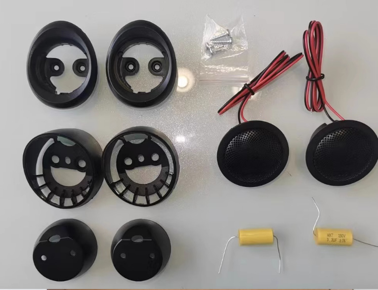 Autó Hangmagasító Magas Hangszóró (Átmérő 1,5 in; Teljesítmény 30W; Impedancia 4Ω; Frekvenciatartomány 1000–25000 Hz; Selyemfilmes diafragma)