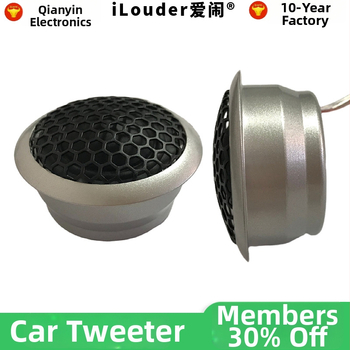 Ilouder Loves automašīnas tweeteris ar bezpapīra diafragmu, iekšējais magnētiskais sistēms, vienpunkta virziens