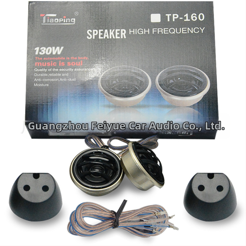 Automobilinis aukšto dažnio garsiakalbis TP-160, šilko plėvelės diafragma, 4 Ω varža, 150 W, dažnių ribos 20 Hz–200 kHz