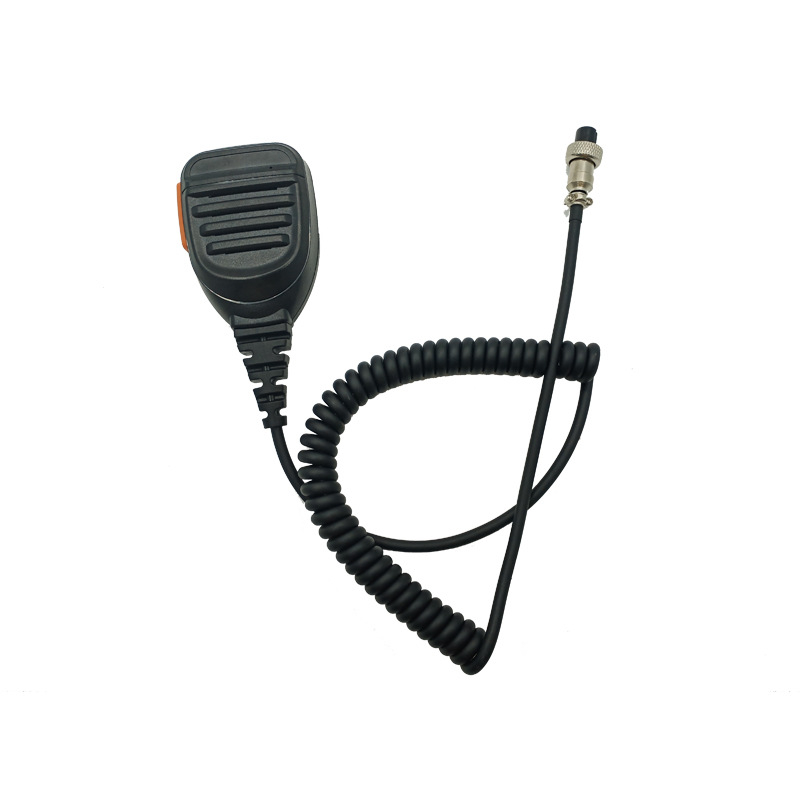 Accesorii pentru walkie-talkie: microfon de mână cu 6 nuclee/4 nuclee pentru autovehicul cu aviație și difuzor portabil compact