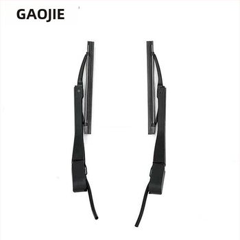 Stierač svetlometu pre Mercedes-Benz W126/W124, 12V, 180° rozsah, čiastočné stieranie, plast