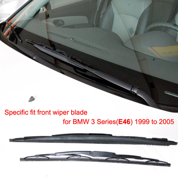 Autó ablaktörlő F-57-23-21 a BMW 3 Series E46 (98-05) modellhez, törlőkar-összeszerelés 575+525, törlési szög 120°