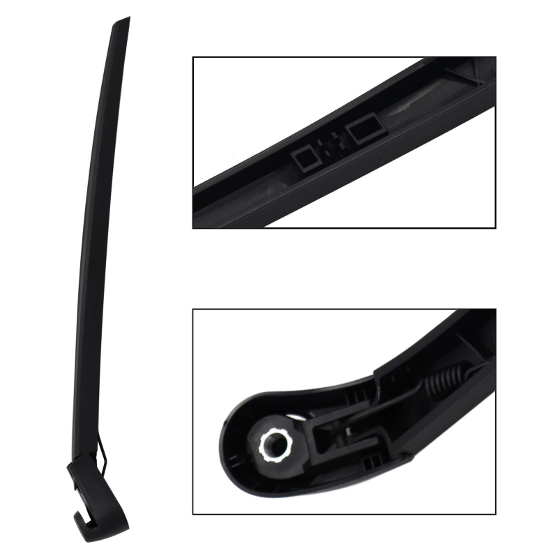 Zadnje vodilo brisača za SEAT Altea 04-09 / Ibiza III 02-09, 12V, djelomični domet, model 5P0955707B/5P0955435B
