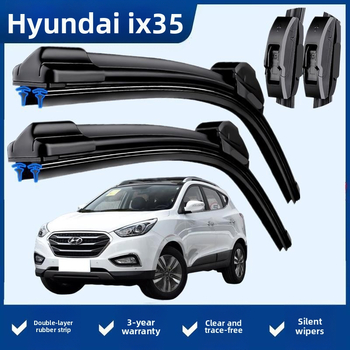 Hyundai ix35 bezokvirni brisači s dvostrukom gumom, za prednje i stražnje staklo, s posebnim interfejsom