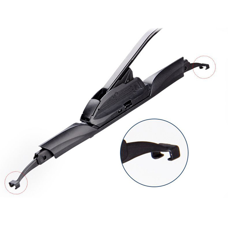 Ștergător auto cu acoperire din silicon, multifuncțional, 3- și 5-seciuni, model T191, marca PONSEE, rază de 180°, compatibil cu mai mult de 99% dintre vehicule, materiale: POM/PVC/silicon/otel