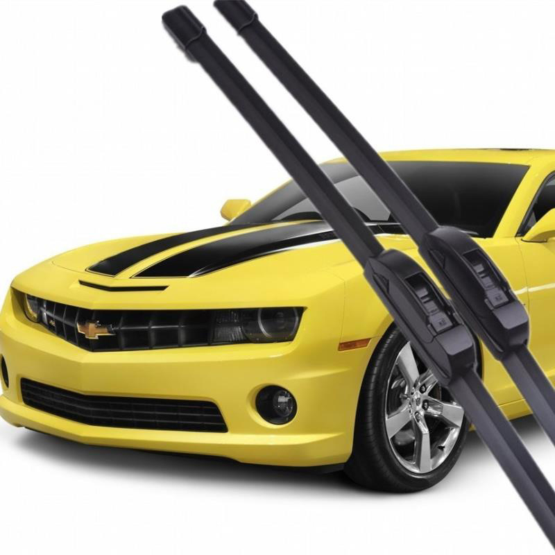 Brisači bez okvira za automobile, univerzalna prilagodba, U-oblikovani pametni brisač, Model 14–26, 180° pokriće, dvostrano brisanje, prirodni kaučuk
