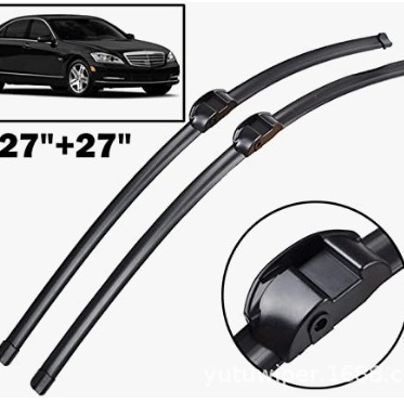 Brisači za Mercedes-Benz S-Class W221 (2006-2010), vozilo s lijevim upravljanjem, 27+27 cm, prednje vjetrobransko staklo