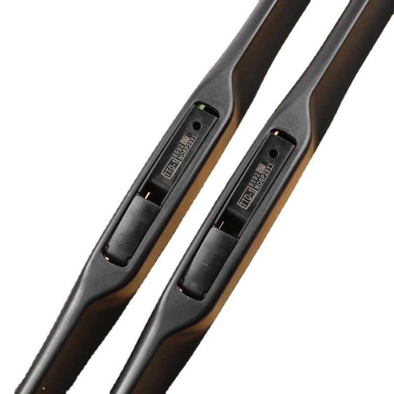 Autóüveget törlő penge, univerzális U-alakú design, háromszakaszos öt részes kivitel, 180° törlés, Tongda Rubber anyag