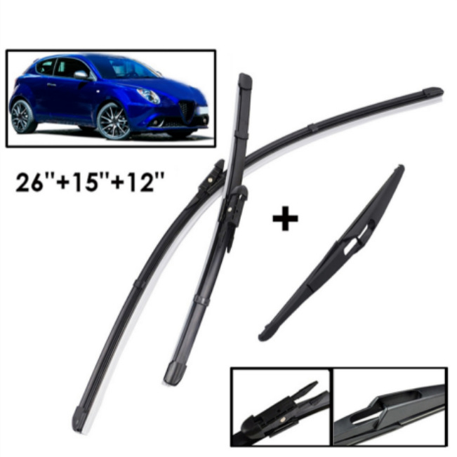 Alfa Romeo Mito 2008-2018 prednje i stražnje brisači stakla