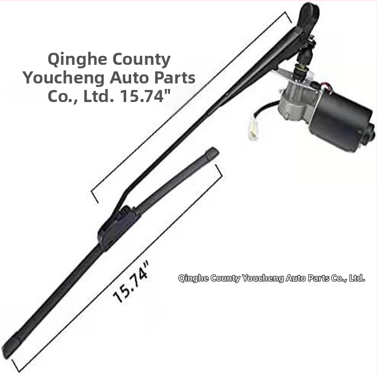 Elektriskais tīrīšanas motors UTV un elektriskajiem transportlīdzekļiem, 12V 30W, 90° tīrīšanas leņķis, 300–600 mm rokas garums, aliumija korpuss, saderīgs ar Polaris Ranger RZR 900, Bombardier, Honda elektriskais tricikls un pludmales auto