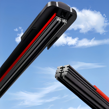 Csont nélküli többfunkciós ablaktörlő A-kapoccsal – minden autóhoz, 12V motor, 6 réteg gumírozott penge