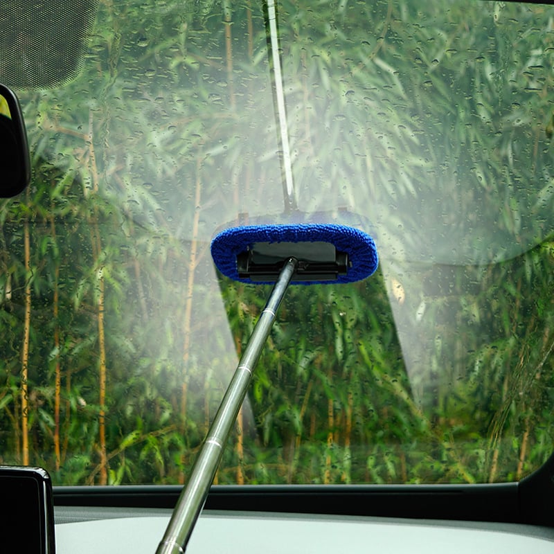 Hátsó nézet tükör ablaktörlő, rozsdamentes acél, CHONGTENG, teleszkópos tartó, magáncímke lehetőség