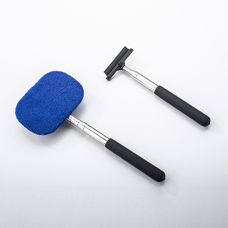 Hátsó nézet tükör ablaktörlő, rozsdamentes acél, CHONGTENG, teleszkópos tartó, magáncímke lehetőség