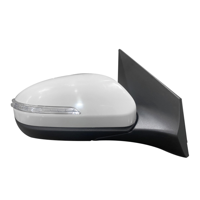 Zadnji retrovizor 87610/87620-C8080 za Hyundai i20 2016 – dvostruka zakrivljenost, 12V, ABS kućište, aluminizirano ogledalo