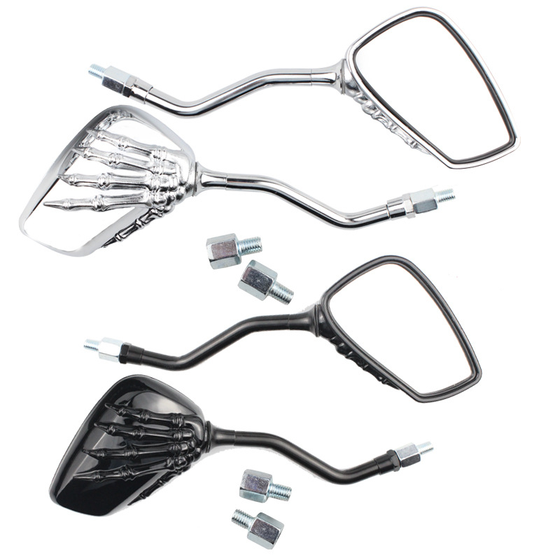 Motociklistički retrovizor Ghost Rearview Mirror – ravno ogledalo, staklo, kućište od aluminijske legure, brenda Cheyoumeng