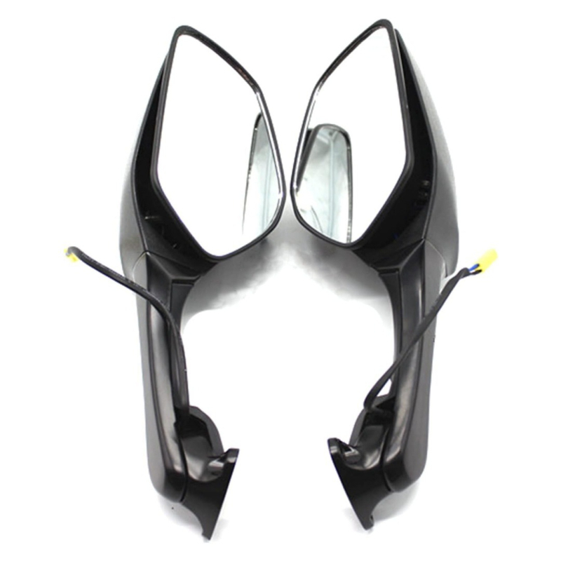 Задно огледало за мотоциклет – ABS корпус, квадратна форма, модел H3215, дясна резба, универсална употреба