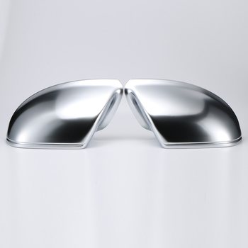 Корпус за огледало за задно виждане DZYR011 за Audi Q5/SQ5/Q7/SQ7, ABS покритие, хромирано огледало