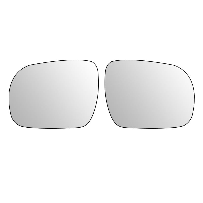 Zadnje retrovizor za Lexus RX300 RX400H (03-08) – grijani ogledalo, zamjena stakla lijevo i desno, 12V, ABS kućište, dio broj 0311, ravno ogledalo