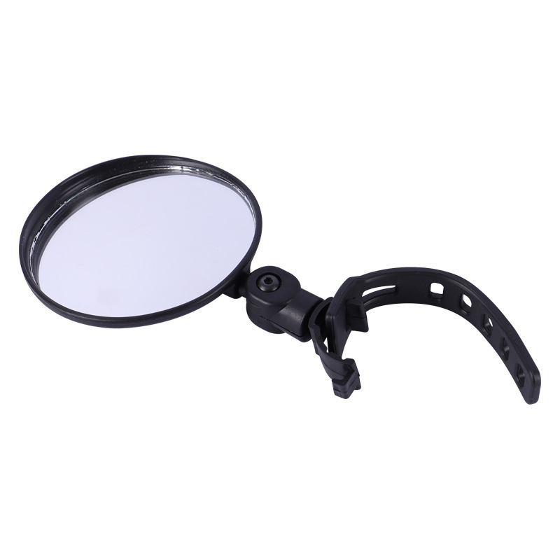 Prilagodljivi retrovizor za električne bicikle, plosno ogledalo, plastični poklopac, univerzalna kompatibilnost