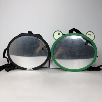 Ogledalo za nadzor dječje sigurnosne sjedalice u automobilu, ravno ogledalo, univerzalna kompatibilnost, akrilni ogledalo, plastično kućište