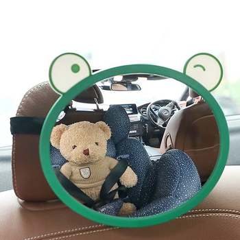 Ogledalo za nadzor dječje sigurnosne sjedalice u automobilu, ravno ogledalo, univerzalna kompatibilnost, akrilni ogledalo, plastično kućište