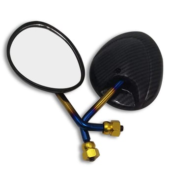 Oglindă retrovizoare modificată pentru scuter electric – Modelul 3212; oglindă plană; 5-150V; ABS