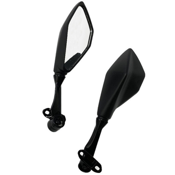 Retrovizor za Kawasaki Ninja motocikl, univerzalni model, kućište od aluminijske legure, plastično ogledalo, 36V