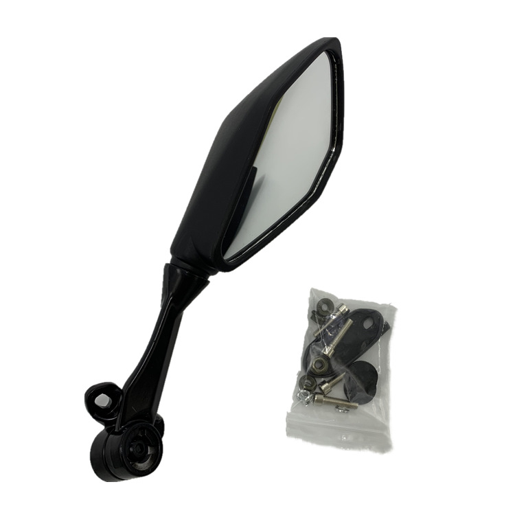Retrovizor za Kawasaki Ninja motocikl, univerzalni model, kućište od aluminijske legure, plastično ogledalo, 36V