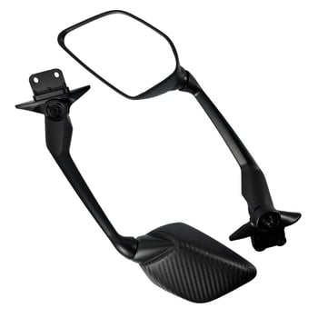 Задно огледало за Yamaha T-Max530 — карбонова текстура, широк ъгъл на виждане, корпус от алуминиева сплав, модел F6031/H3240