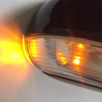 Zadnje ogledalo – sklop za VW Sagitar 2006-2011, model BDL-012, lijevo dvostruko / desno jednostrano, 12V, 7-žično električno podešavanje s grijanjem i signalizacijom, ABS kućište